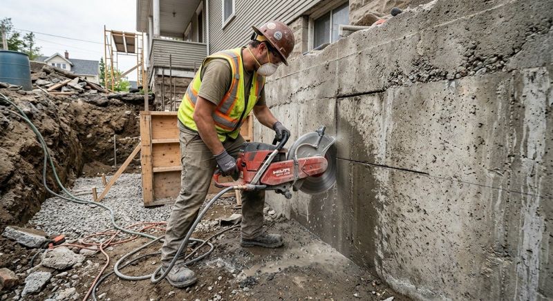 Block Wall Cutting in Corpus Christi, TX